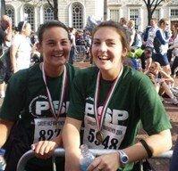 PSP runners in the Women's 5k Cardiff half girls.jpg